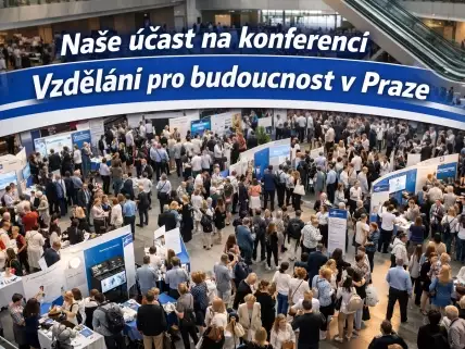 Vyrážíme na konferenci Vzdělání pro budoucnost! Potkejte se s námi v Praze